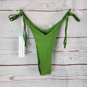 NWT Aqua Tropic Tie Sides Swimwear Bottoms Bikini Bottoms Medium